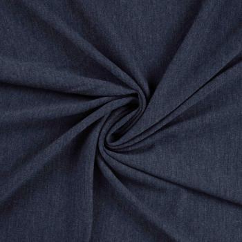 Preview: Merino Woll Jersey, Navy Melange